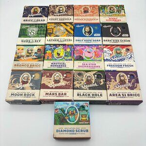 Dr. Squatch Limited Edition Men's Natural Soap Bars YOU PICK Stocking Stuffer